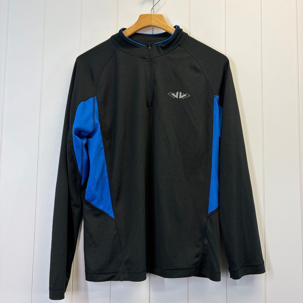 Crane Athletic Cycling 1/4 Zip Jersey Men Size L Performance Sporty Activewear